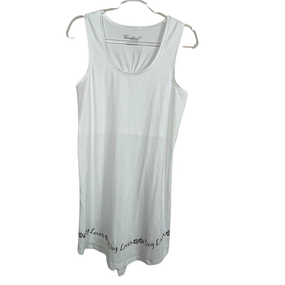 Faceplant‎ Dreams Dog Lover Nightgown S/M Luxe Loungewear Cozy Chic